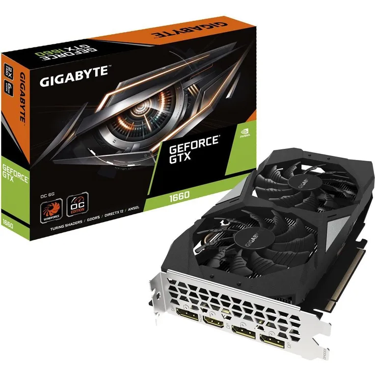 Gigabyte GeForce GTX1660 OC 6GD