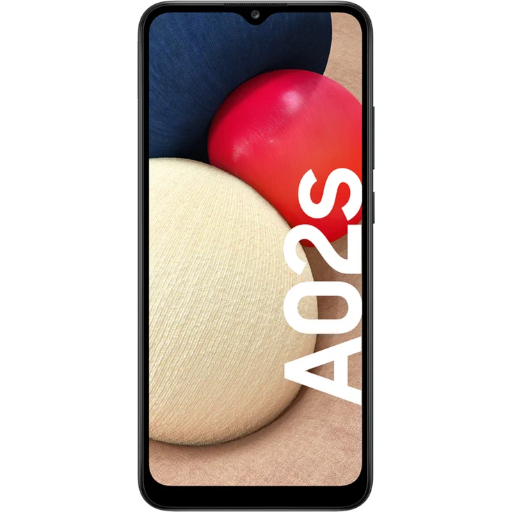 Samsung Galaxy A02s Smartphone 16,51cm (6,5 Zoll) IPS-Display, 32GB interner Speicher, 3GB RAM, Dual-SIM, Android, Schwarz – Bild 2