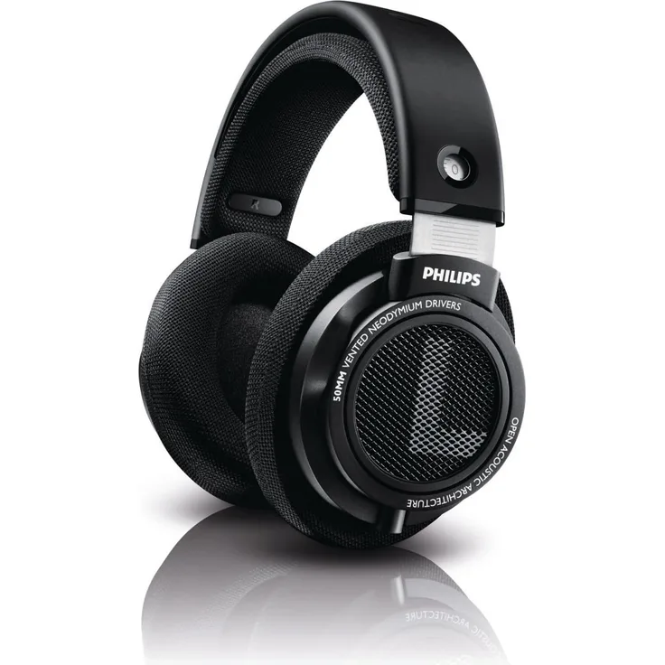 Philips SHP9500/00 HiFi-Kopfhörer neodymium schwarz