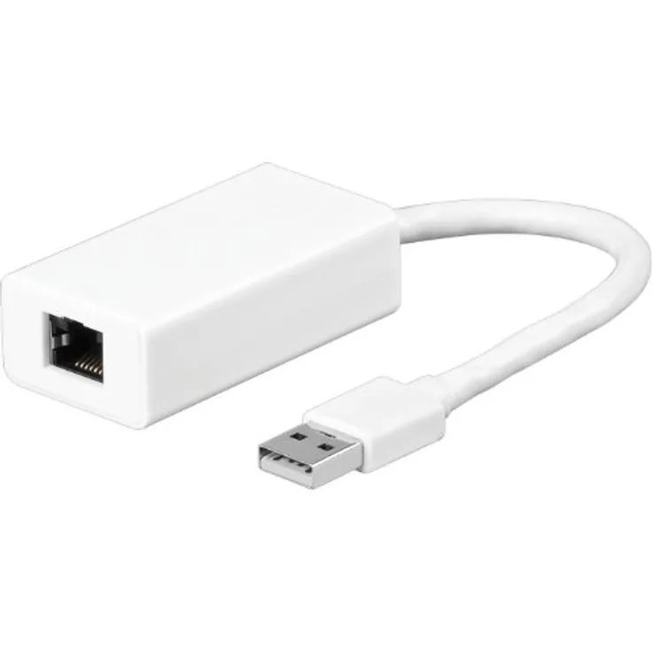 Goobay 95035 USB 2.0 Fast Ethernet Netzwerkkonverter, 0,1 m