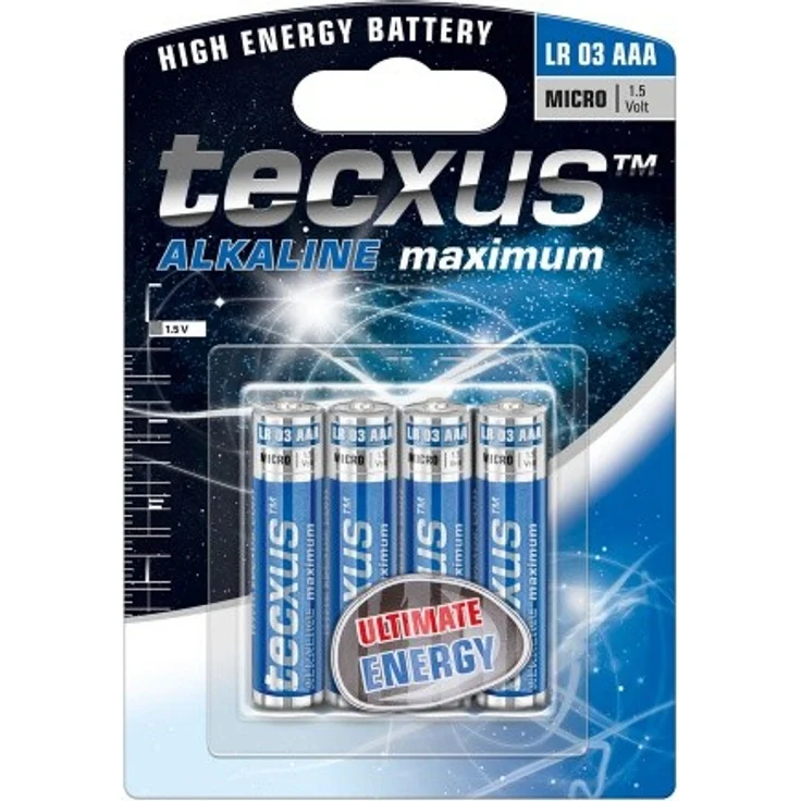 tecxus Alkaline Maximum LR03 AAA