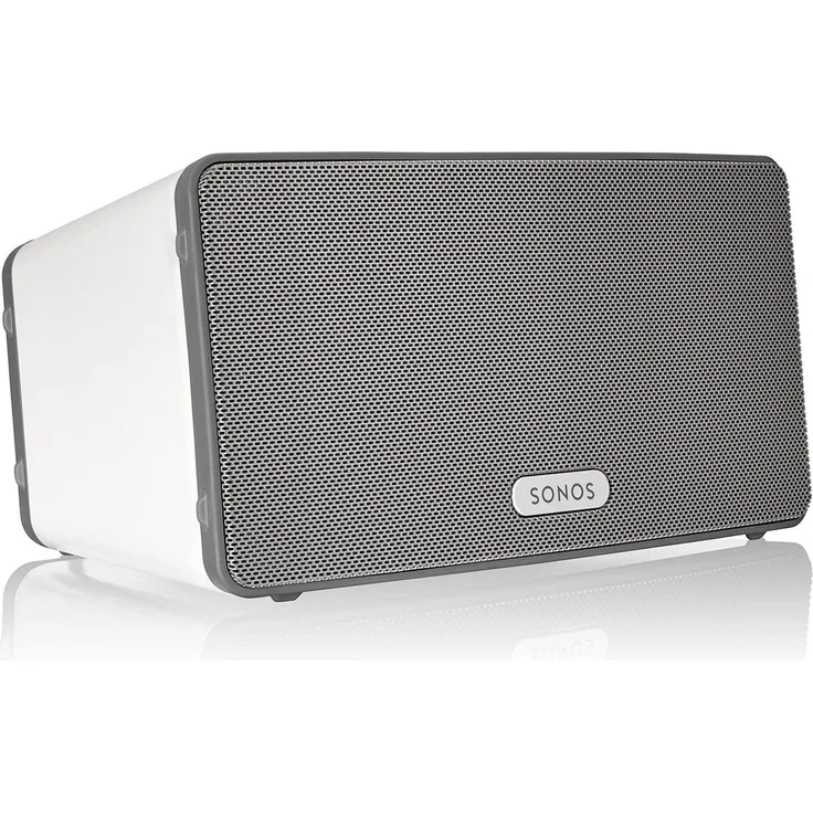 Sonos Play:3 Multiroom-Lautsprecher mit Webradio, geeignet für Indoor, Outdoor, weiß