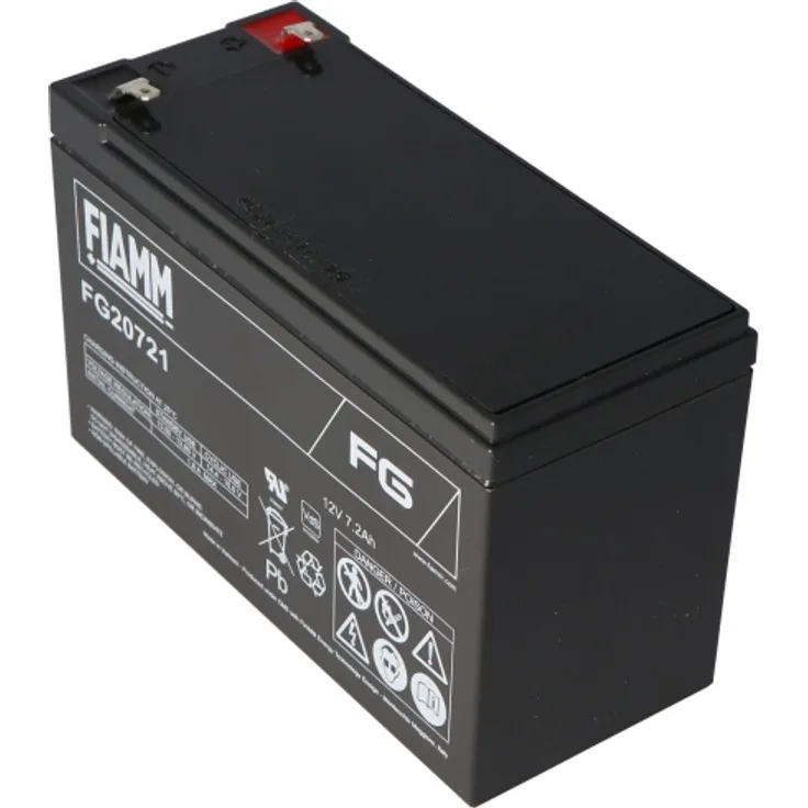 Fiamm FG20721 Akku 12 Volt, 7,2Ah mit 4,8mm Steckkontakte