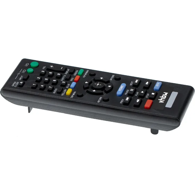 vhbw Fernbedienung passend für Sony BDP-S1100, BDP-S2100, BDP-S3100, BDP-S390, BDP-S390WM Blu-Ray Disc Player - Ersatzfernbedienung