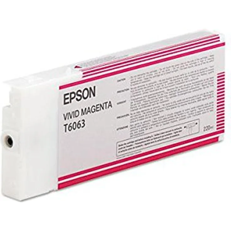 Epson T6063 Tintenpatrone, Singlepack, vivid hell magenta