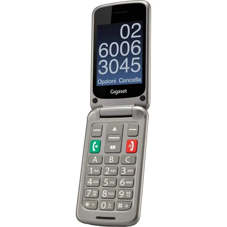 Gigaset GL590 Seniorenhandy Titan/Silber – Bild 1
