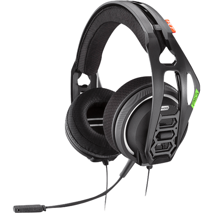 Plantronics Gaming-Headset Rig 400HX, Dolby Atmos mit Mikrofon für Xbox One, schwarz