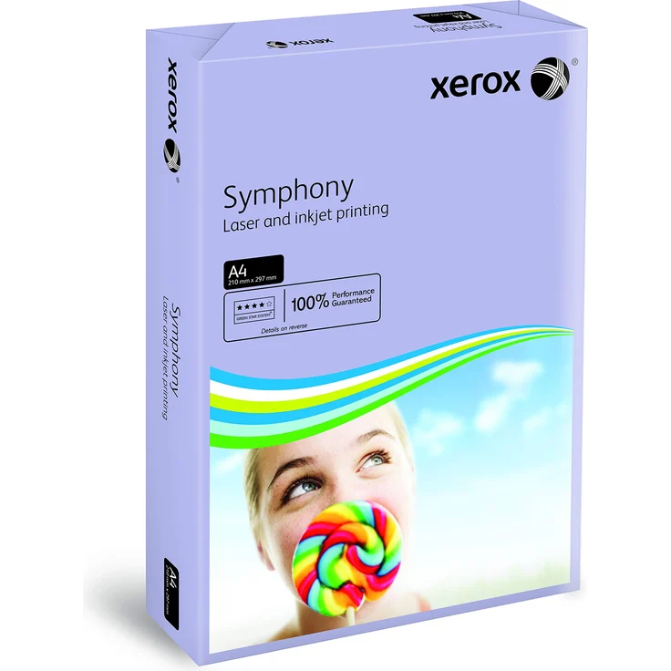 Xerox 3R93969 Symphony Farbpapier multifunktional geriest 80 g-m² A4 500 Blatt lila