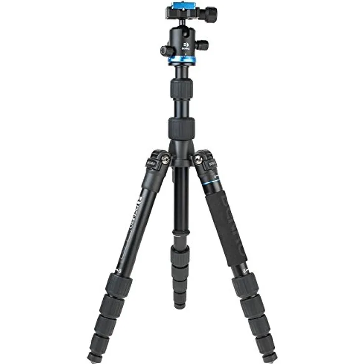 Benro iFOTO FIF19AIB0 - Aluminium-Reisestativ inkl. IB0-Kugelneiger mit Friktionsbremse