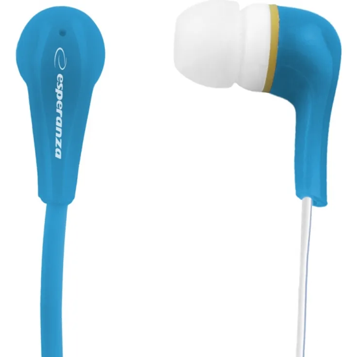 ESPERANZA EH146B - Kopfhörer - im Ohr - Musik - Blau - 1,2 m - Verkabelt