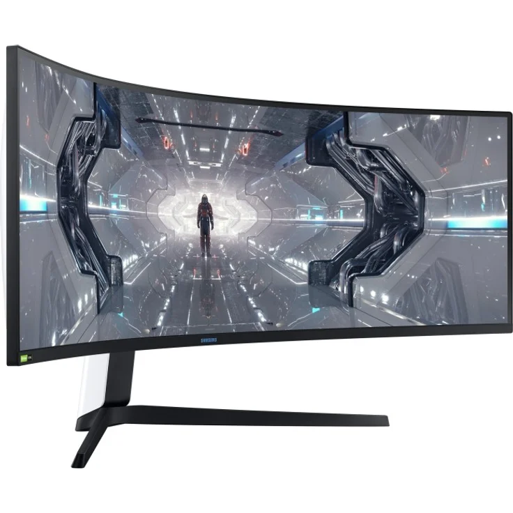 Samsung Odyssey G9 C49G95T - 49 Zoll, DQHD (5120 x 1440), VA-Panel, 240Hz, 1ms, 1000cd/m² (LC49G95TSSUXEN) – Bild 3