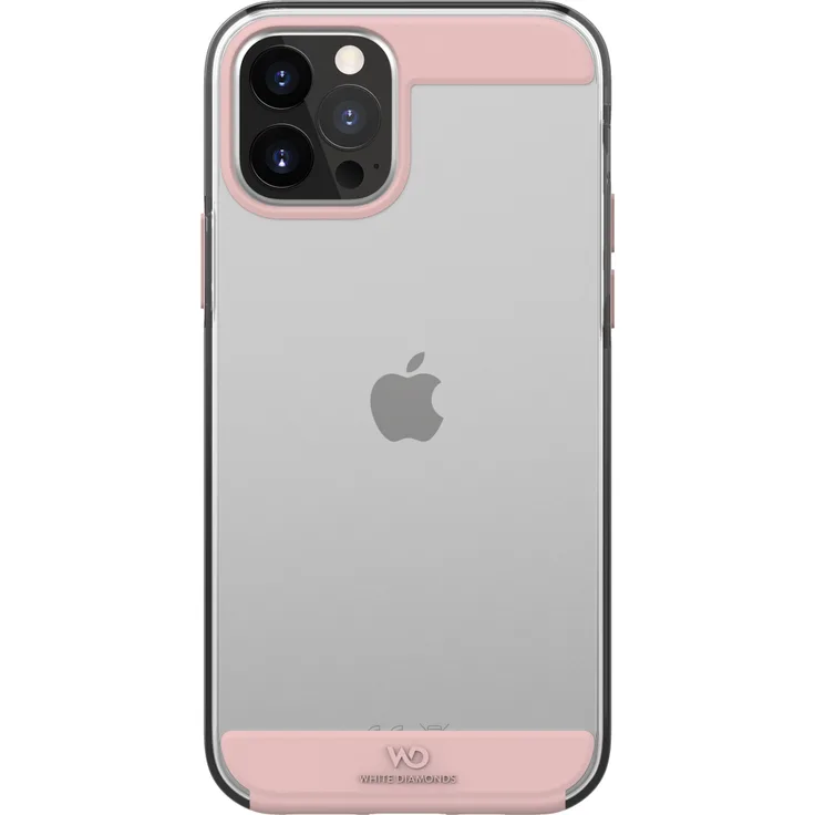 Hama Innocence Clear, Cover, Apple, iPhone 12 Max, iPhone 12 Pro, Pink, transparent