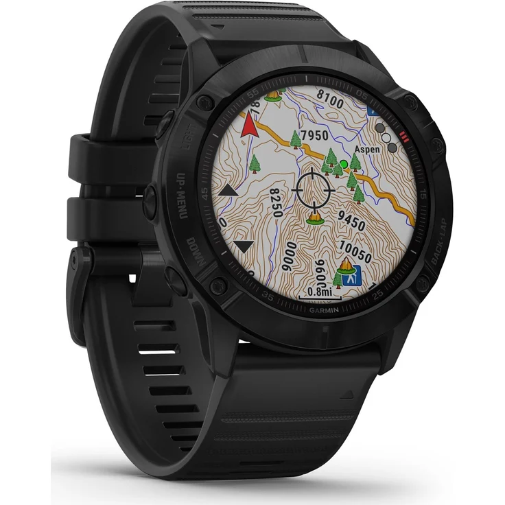 Garmin fēnix 6X Pro Smartwatch GPS, Unisex, 51mm, Kunststoffgehäuse, Schwarz – Bild 3