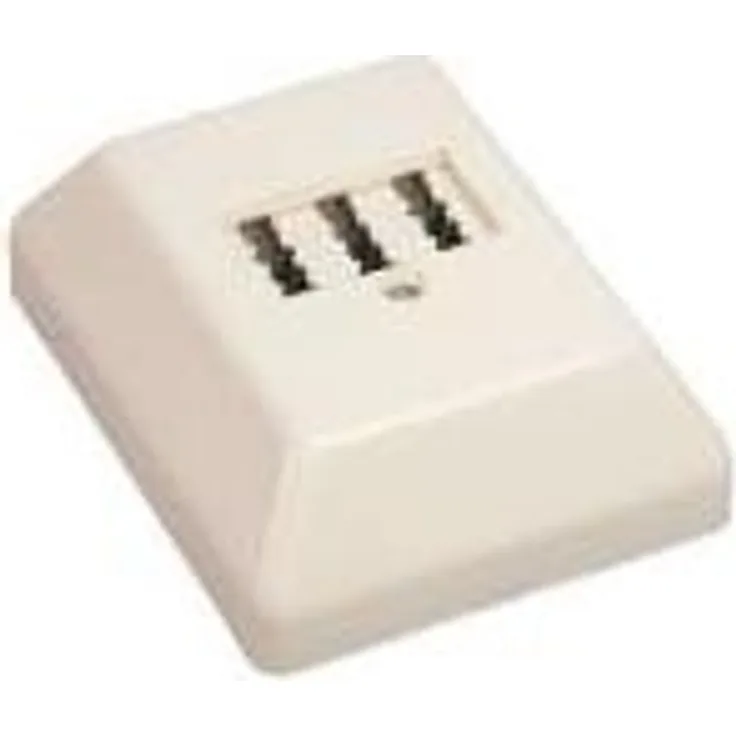 Goobay 50263 3x TAE-NFN Aufputzdose