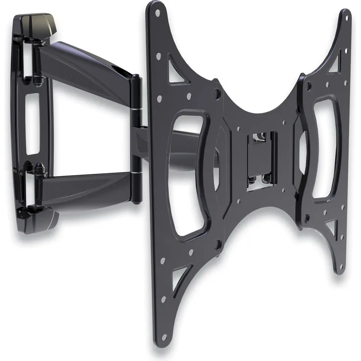 TM ELECTRON tmslc141 – Universal-Wandhalterung mit schwenkbarem Arm für Monitore oder Fernseher, Schwarz