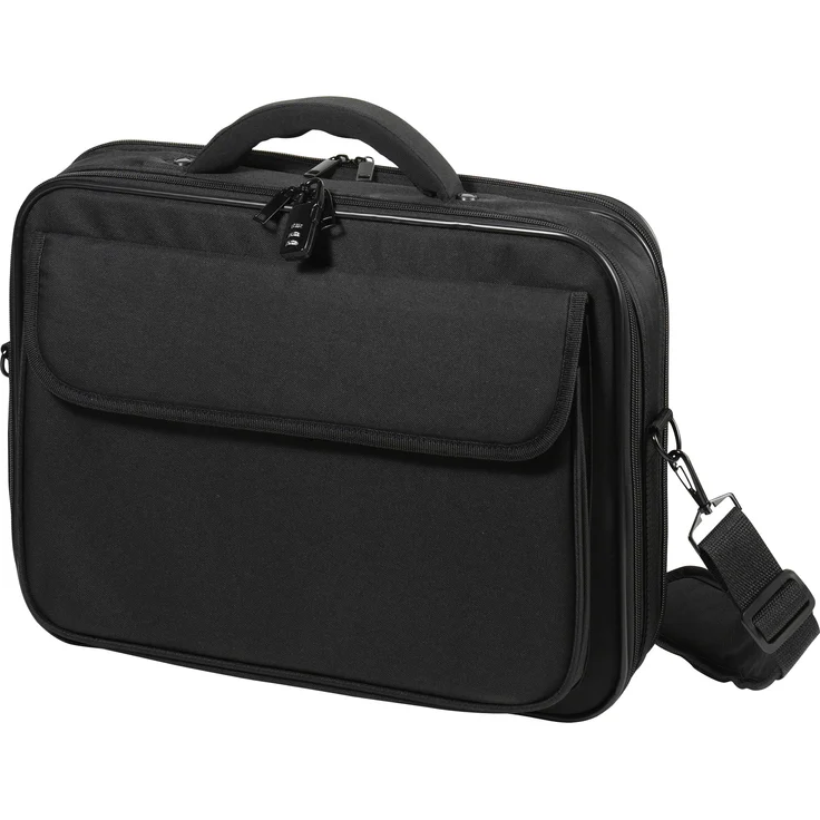 Vivanco NB Bag 15.6 Wide Advanced Widescreen Laptop Tasche (39,6 cm (15,6 Zoll), Schloss, Trolleyband, Organizerfunktion) schwarz