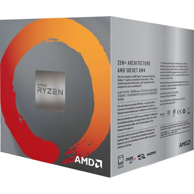 AMD Ryzen 5 3400G, 4 Kerne (8 Threads), 3,7 - 4,2 GHz, Boxed (YD3400C5FHBOX) – Bild 3