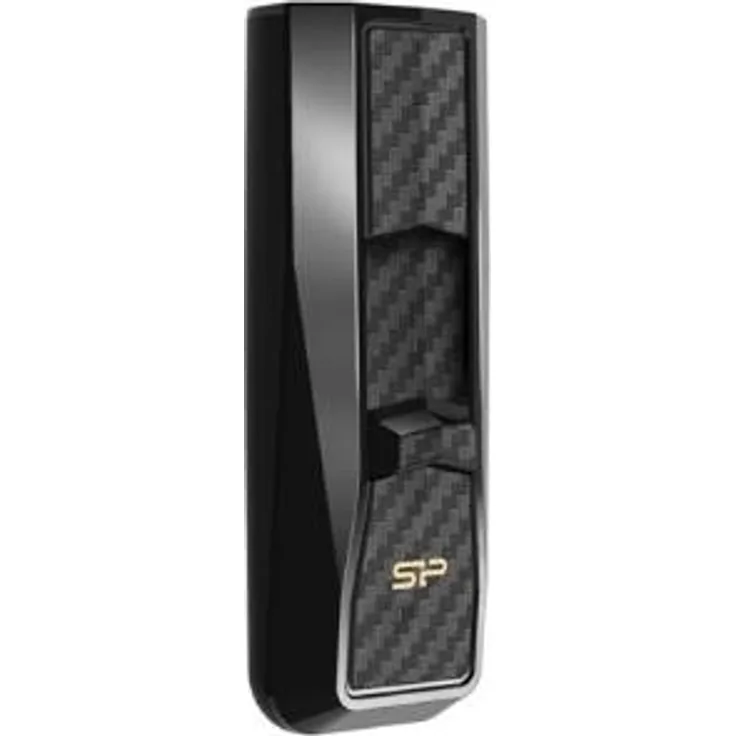 Silicon Power 128 GB Blaze B50 USB 3.0 Ultra Fast Flash Drive, Lesen bis zu 90 Mb-s, Schwarz (sp128gbuf3b50 V1 K)