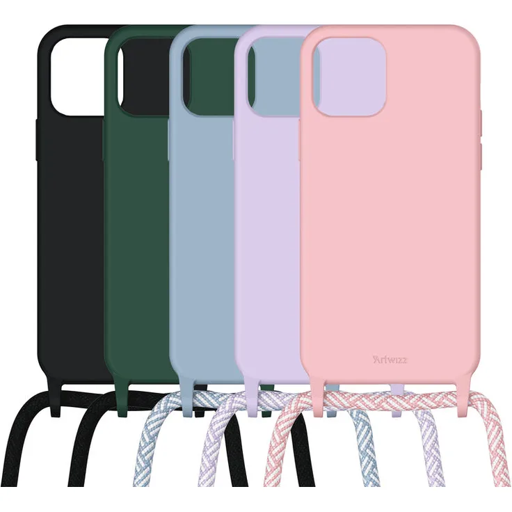HANGON Handykette iPhone 12 (5.4'') - MAX-PRO (6.1'') - PRO MAX (6.7'') - SE (2020) Black, iPhone 12 - Pro (6.1'')