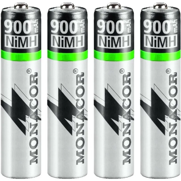 MONACOR NIMH-900R/4 NIMH-Akkusatz AAA
