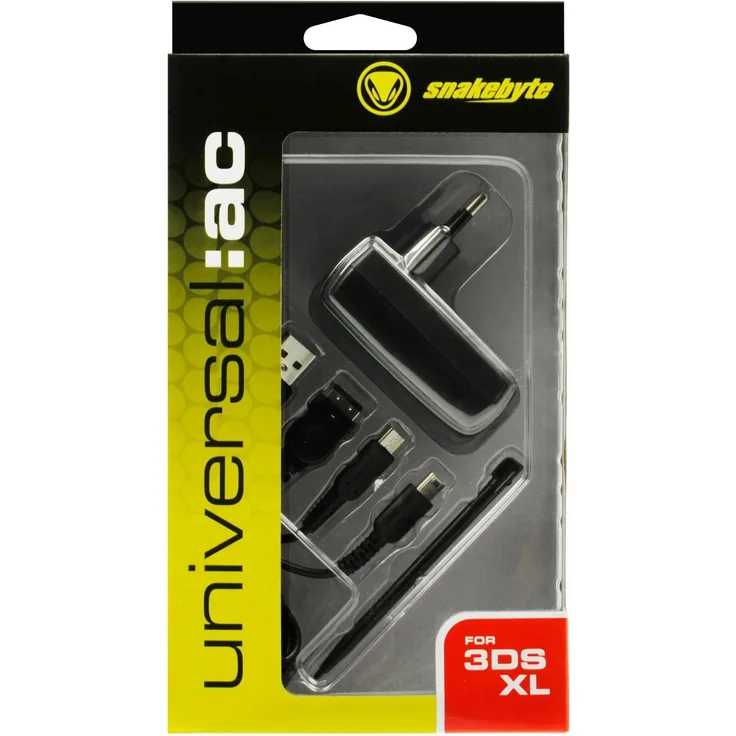 snakebyte Universal AC:ADAPTER - New 3DS - New 3DS XL - 2DS - 3DS XL - 3DS - DSI - DSI XL - DS LITE & GBA SP