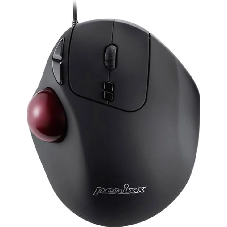 Perixx PERIMI-517 Ergonomische Maus mit Trackball - 400-1000 DPI - Kabelgebunden – Bild 1