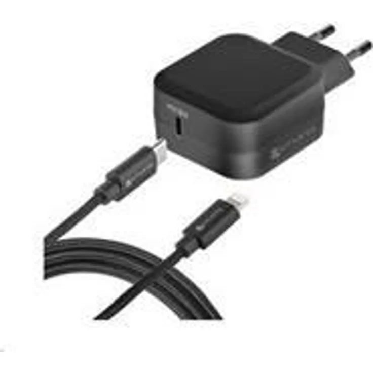 4smarts Schnell-Ladegerät lightning schwarz (465521)