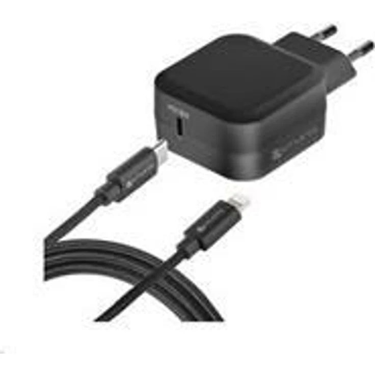 4smarts Schnell-Ladegerät lightning schwarz (465521)