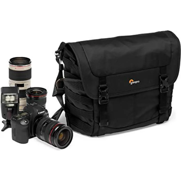Lowepro ProTactic MG 160 AW II Umhängetasche für spiegellose-DSLR, QuickShelf Fachteiler für Foto- und persönliche Ausrüstung, z. B. für Sony Apha9, LP37266-PWW