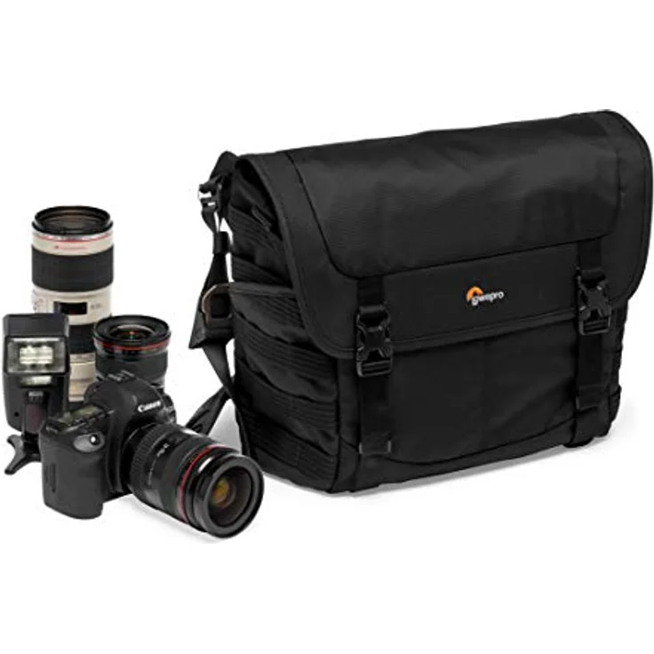 Lowepro ProTactic MG 160 AW II Umhängetasche für spiegellose-DSLR, QuickShelf Fachteiler für Foto- und persönliche Ausrüstung, z. B. für Sony Apha9, LP37266-PWW – Bild 1