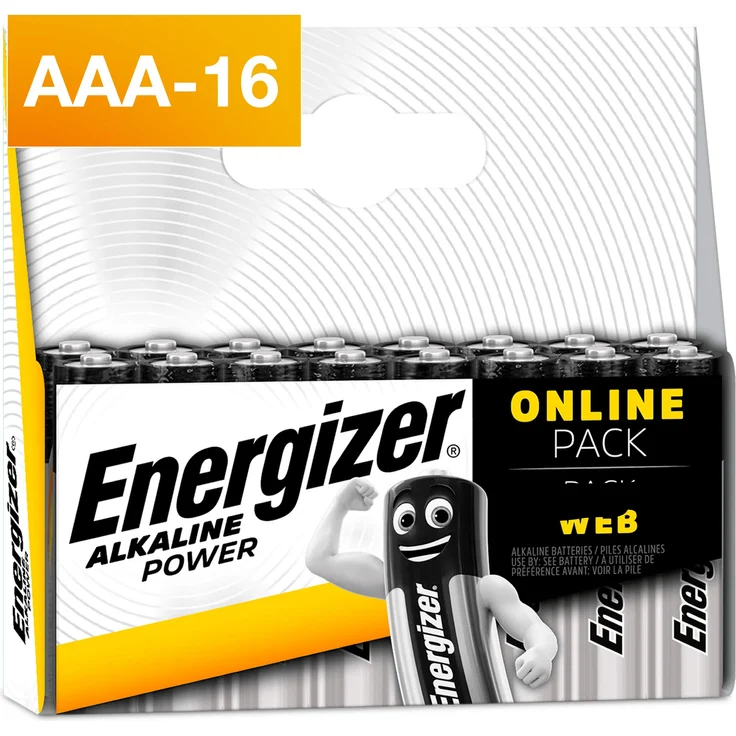 Energizer Batterien AAA, Alkaline Power, 16 Stück – Bild 1