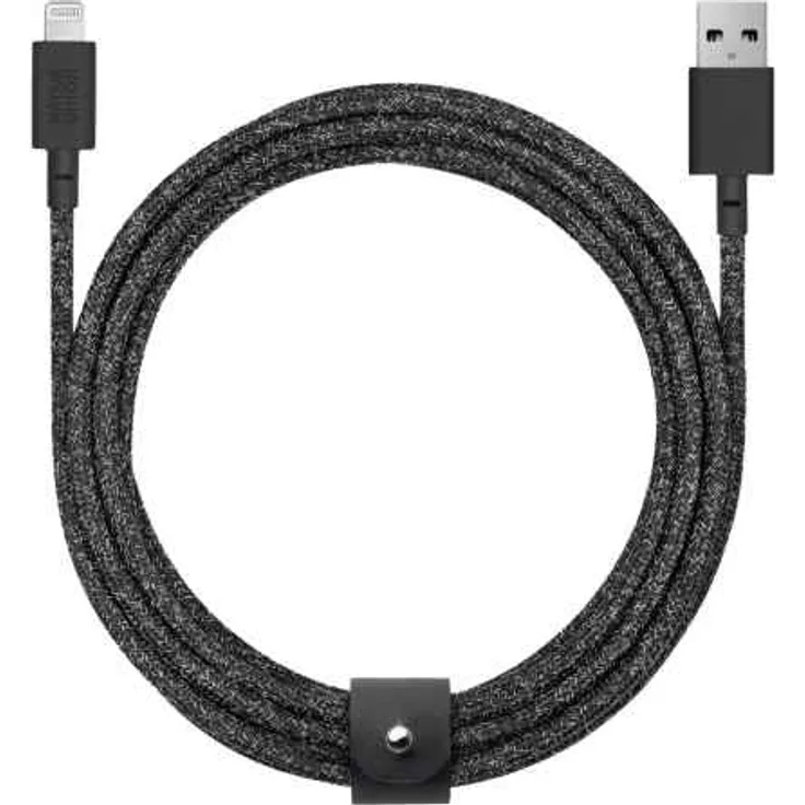 Native Union Belt Cable USB-A to Lightning 3m Black