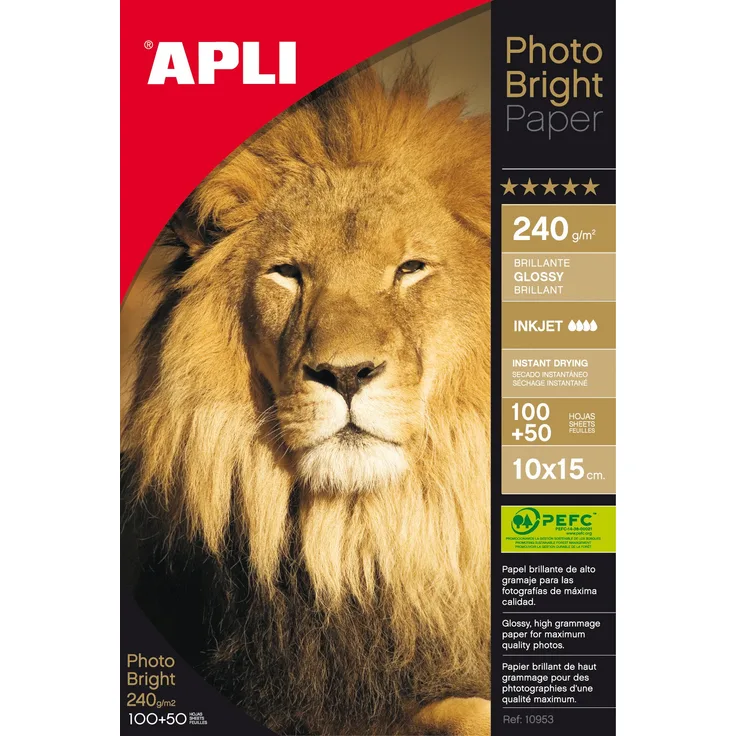 agipa Fotopapier 10 x 15 cm 150 Blatt 240 g