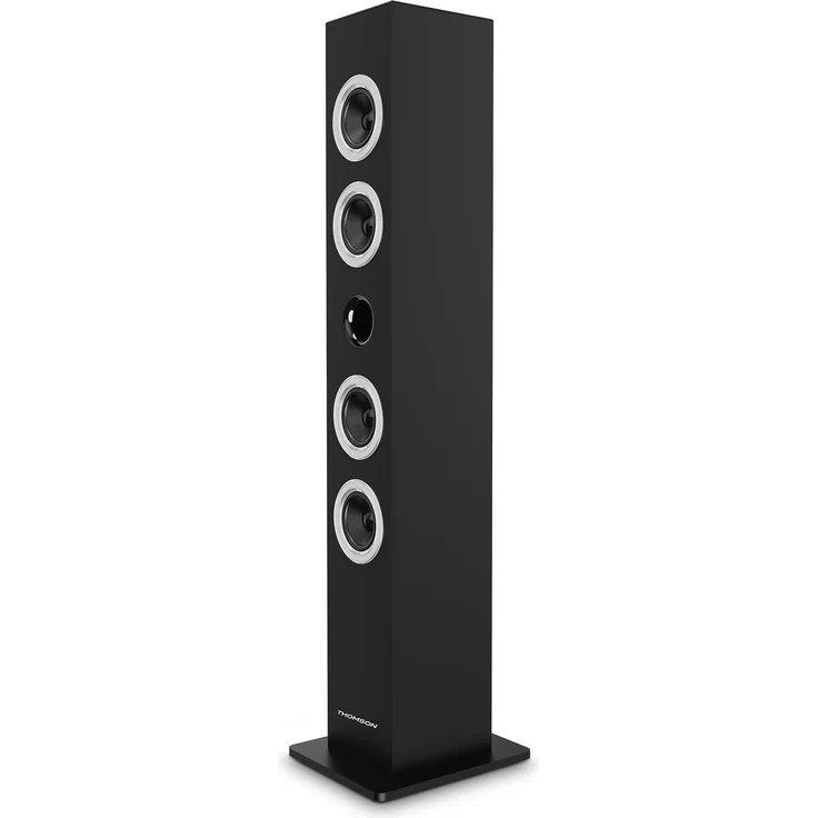 Thomson, Multimedia Tower with CD Player - Zwart Standlautsprecher - 60 Watt - schwarz – Bild 1