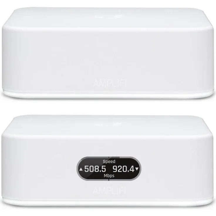 Ubiquiti AmpliFi Instant Kit WLAN Mesh (1 Router + 1 MeshPoint), weiß