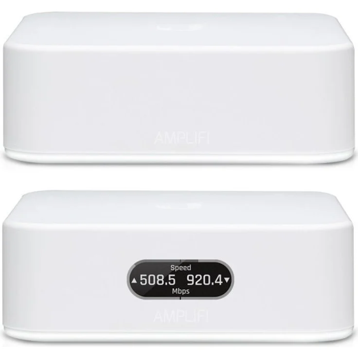 Ubiquiti AmpliFi Instant Kit WLAN Mesh (1 Router + 1 MeshPoint), weiß – Bild 1