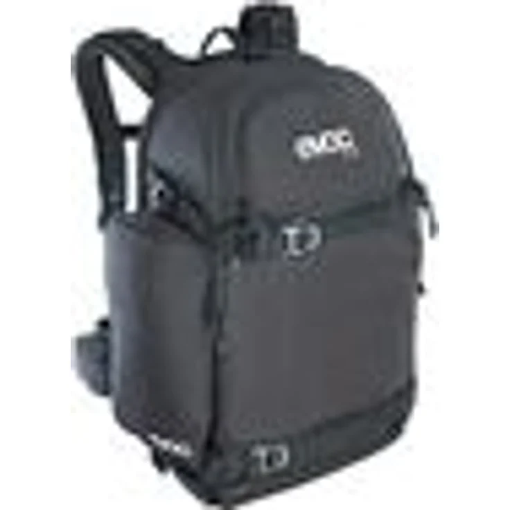 EVOC CP 26l Outdoor Kamerarucksack professioneller Fotorucksack für Fotoequipment (Gepolstert, ergonomisches Tragesystem, Gurtsystem für Eisäxte, Ski, Snowboard oder Stativ), Schwarz