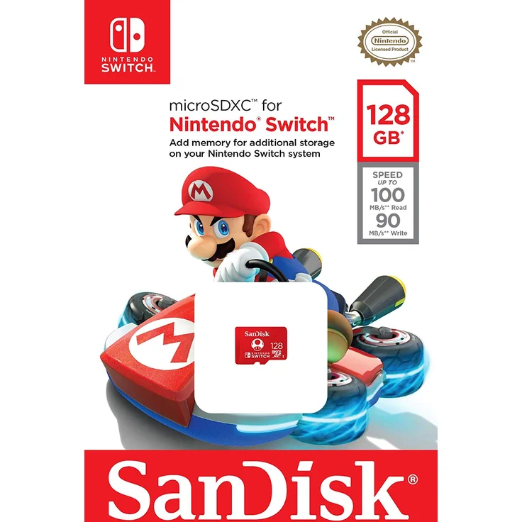SanDisk microSDXC UHS-I card for Nintendo Switch 128GB - Nintendo licensed Product (New) – Bild 3