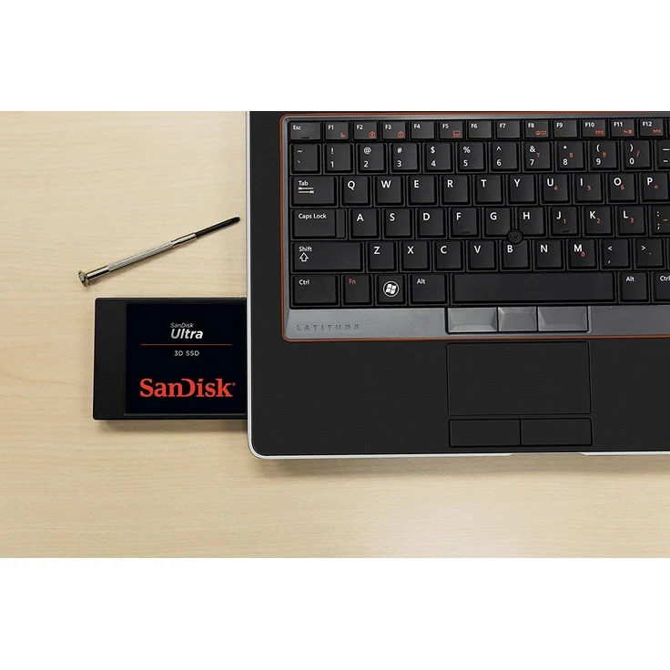 SanDisk Ultra 3D - Solid-State-Disk - 1 TB - intern - 2.5 Zoll (6.4 cm) - SATA 6Gb/s (SDSSDH3-1T00-G25) – Bild 2