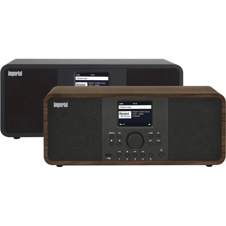 Imperial Dabman i205 Tischradio mit Bluetooth, WLAN, TFT-Display, braun, schwarz – Bild 7