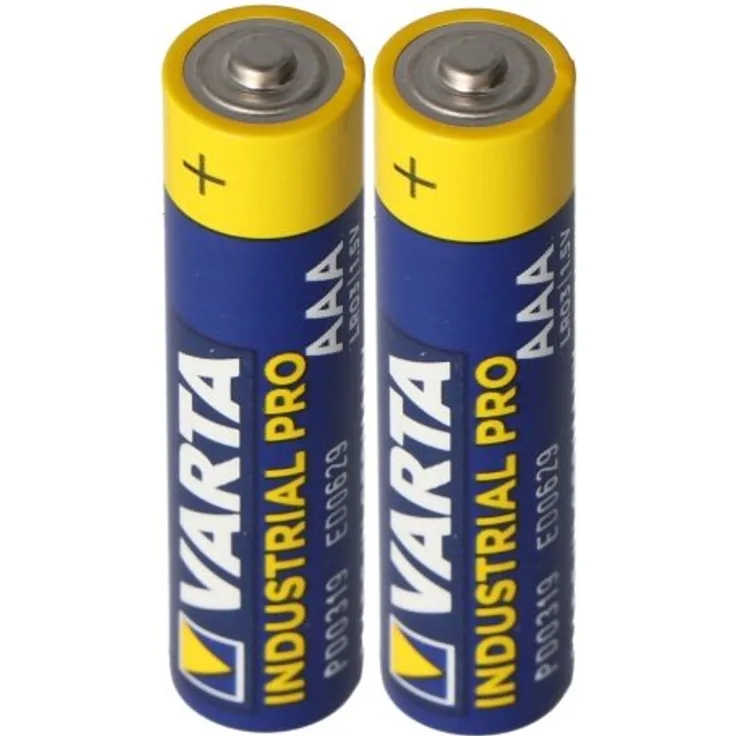 VARTA Industrial Pro Batterie AAA Micro Alkaline LR03 2er Folie Pack