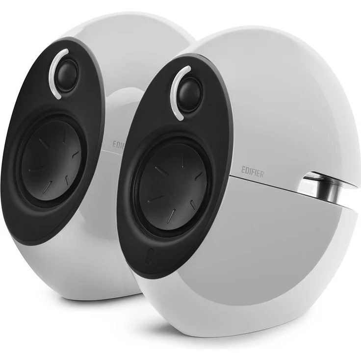 EDIFIER Luna E25 Design-Lautsprecherset mit Bluetooth, Regallautsprecher (74 Watt), weiß – Bild 1