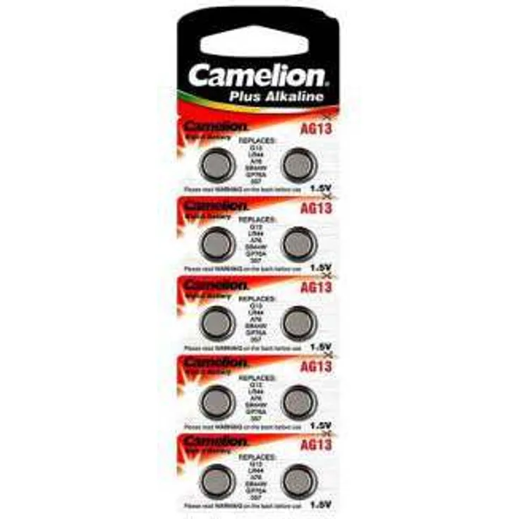 Camelion Alkaline AG13 357 LR44 10er Blister