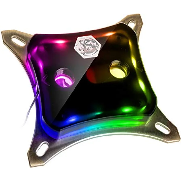 Bitspower CPU Block Summit M Acryl, schwarz-digital RGB