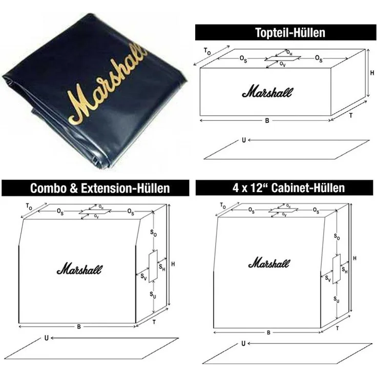 Marshall Schutzhülle 35 für TSL122 & TSL602