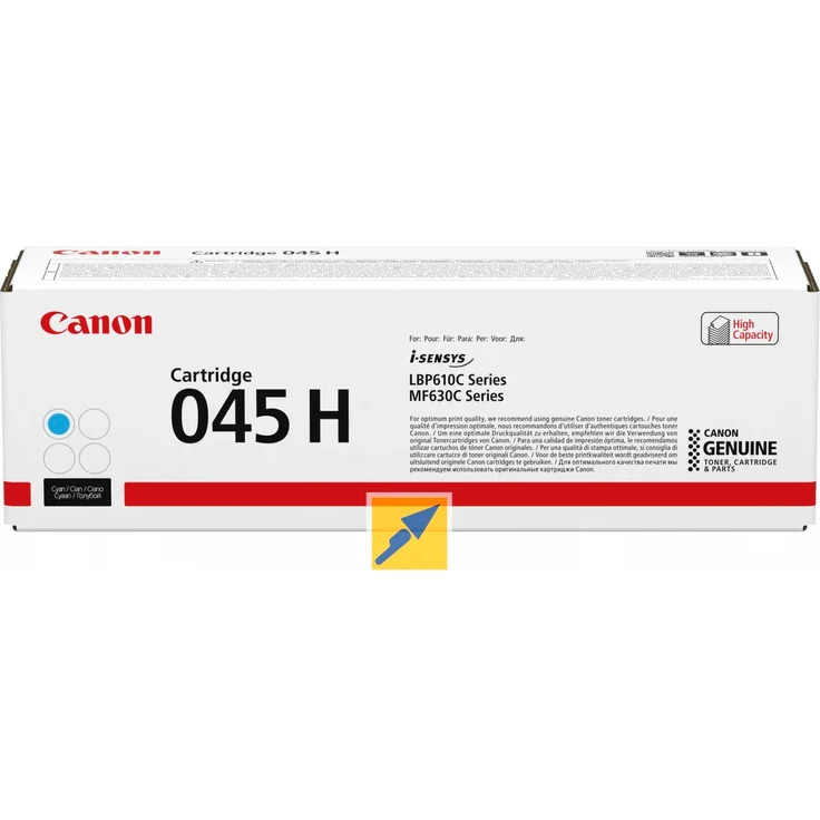 Canon Toner Cartridge 045 H C cyan – Bild 1