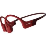 AFTERSHOKZ AEROPEX Solar Red (AS800SR) On-Ear-Kopfhörer mit Mikrofon, geeignet für Sport, rot
