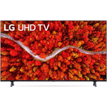 LG 60UP80006LA 153 cm (60 Zoll) LED Smart TV (Ultra HD, HDR) HD-Triple-Tuner (Sat, Antenne, Kabel) Modelljahr 2021 Energieklasse G (EU-Modell)