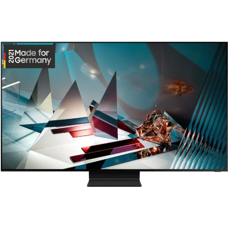 Samsung GQ65Q800TGT 163 cm (65 Zoll) QLED Smart TV (8K, HDR) Twin-HD-Triple-Tuner (Sat, Antenne, Kabel) Modelljahr 2020 Energieklasse G (DE-Modell)