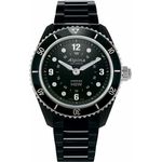 Alpina Comtesse Horological Hybrid-Smartwatch Unisex, 36mm, faserverstärktes Polymergehäuse, Schwarz/Silber